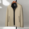 Icone™ CasualJacket: Stående Krage Casual Glidelås Jakke For Menn