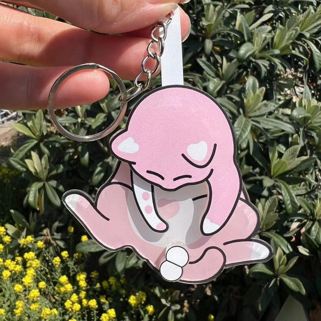 CatKeychain 1+1 GRATIS: Morsom Leken Unik Katt Nøkkelring Tilbehør