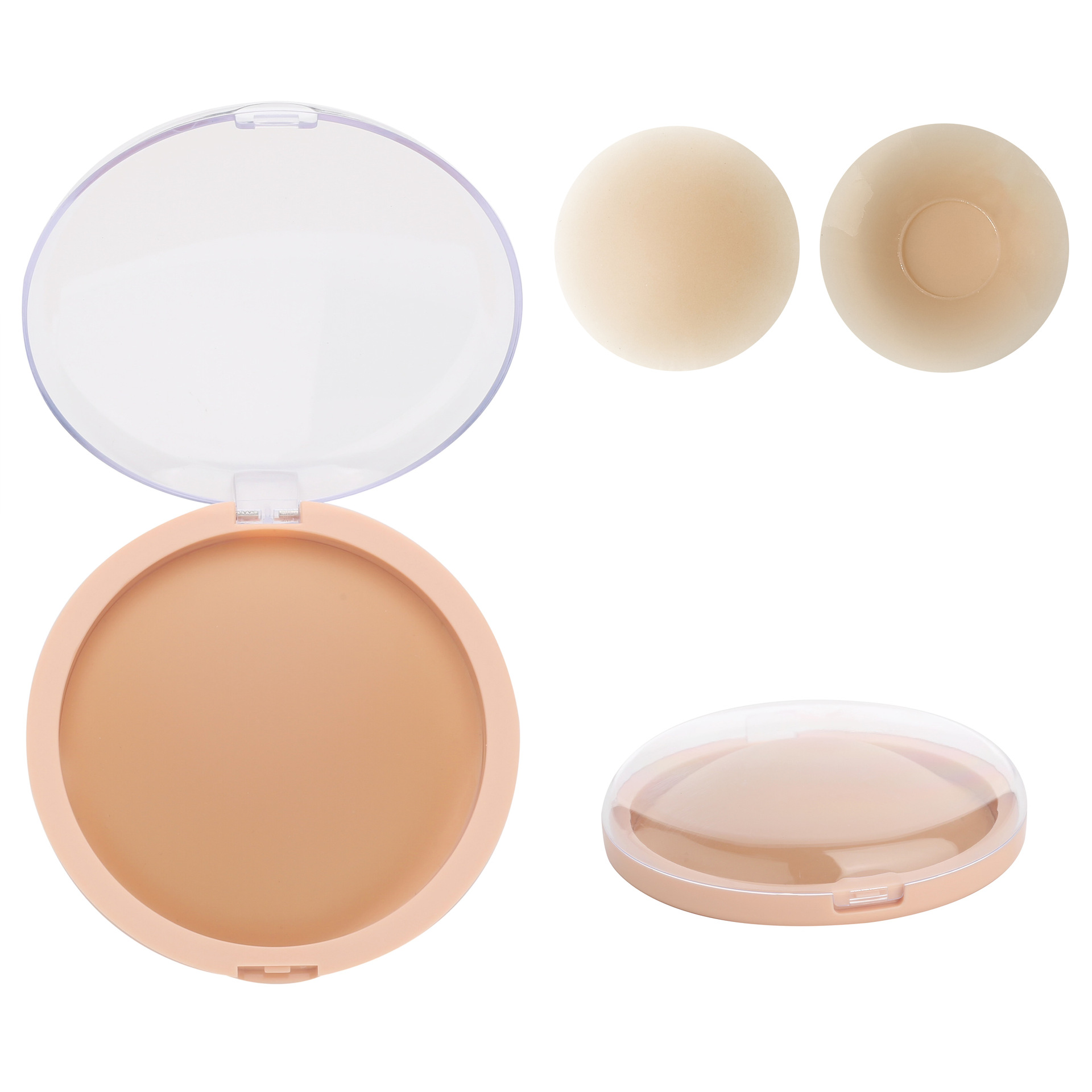 Icone™ NippleCover 1+1 GRATIS: Tynne, Matte Silikon Klebende Brystvorteovertrekk