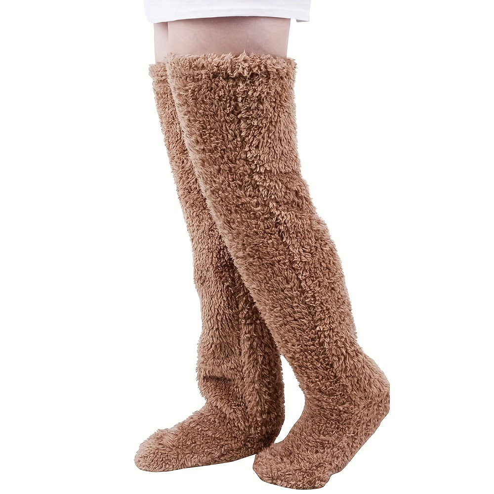 Happy™ LegWarmers 1+1 GRATIS: Myke Fluffy Leg Warmers Vinter Varme Sokker