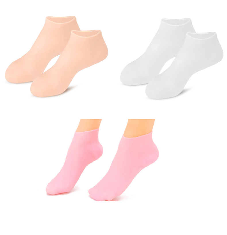 Happy™ SiliconeSocks: Fotpleie Spa Og Pedikyr Silikon Sokker