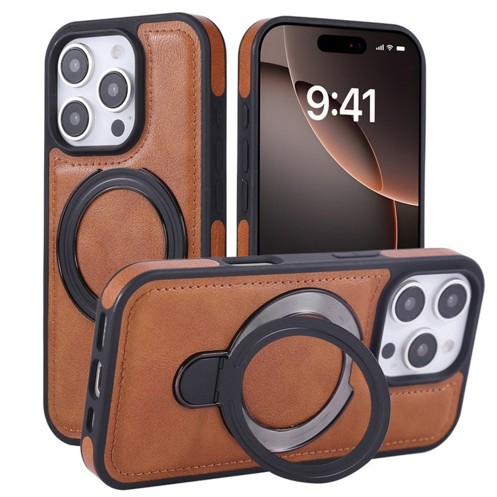 PremiumCase: Elegant Høy kvalitet Lær iPhone Premium Etui