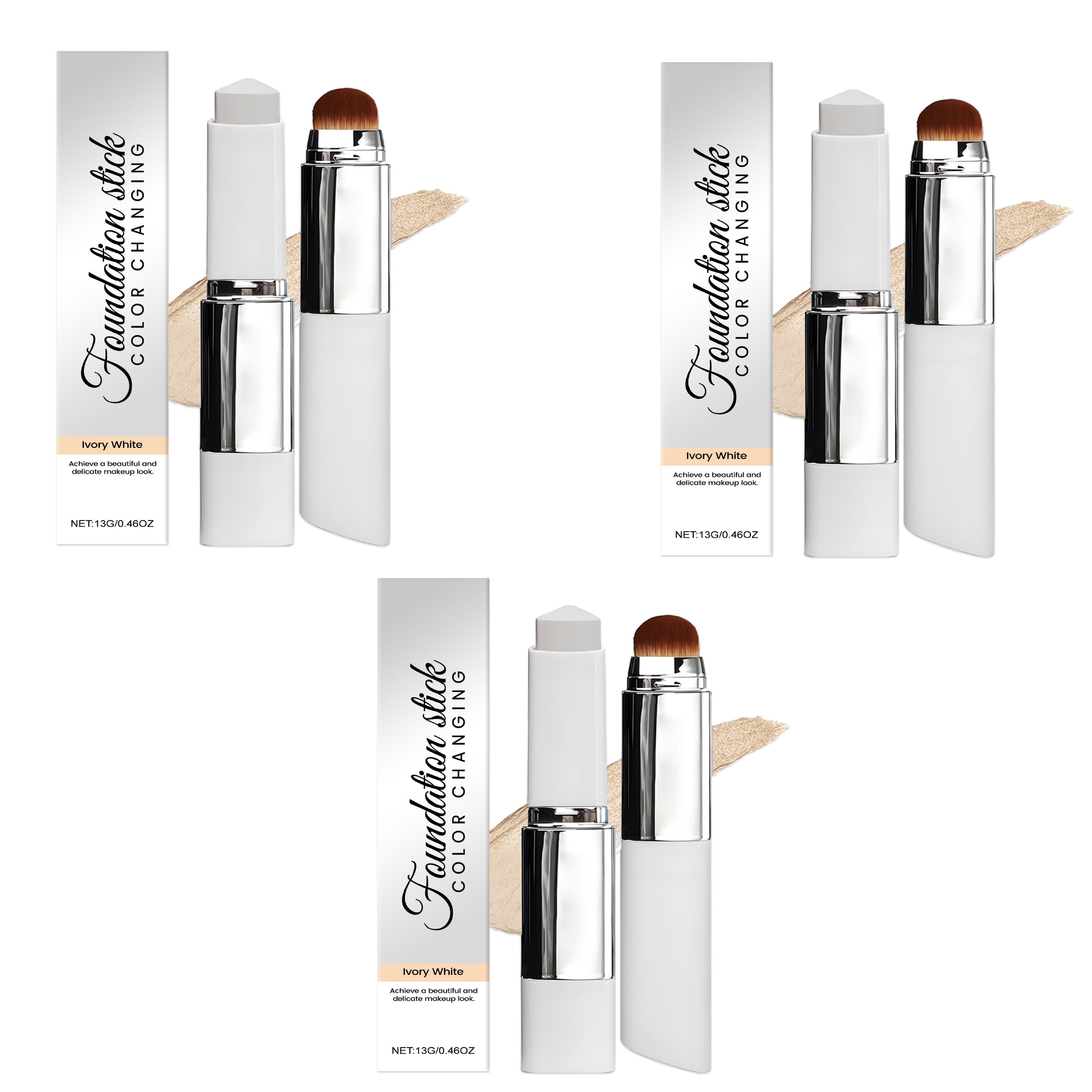 CompactFoundation: Kompakt Farge Endring Full Dekning Foundation Krem Stick