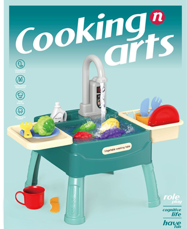 Kletshuts™ KitchenToy: Interaktiv Barn Kjøkken Lek Leketøy Sett