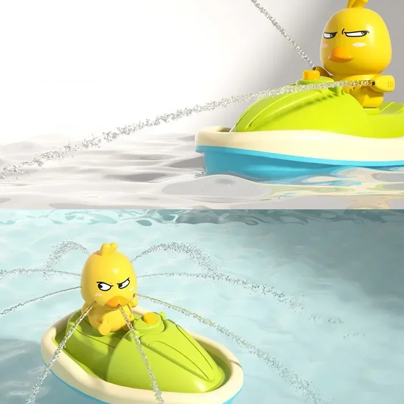 Kletshuts™ ShowerDuck: Søt Interaktiv Elektrisk And Dusj Leketøy Sett