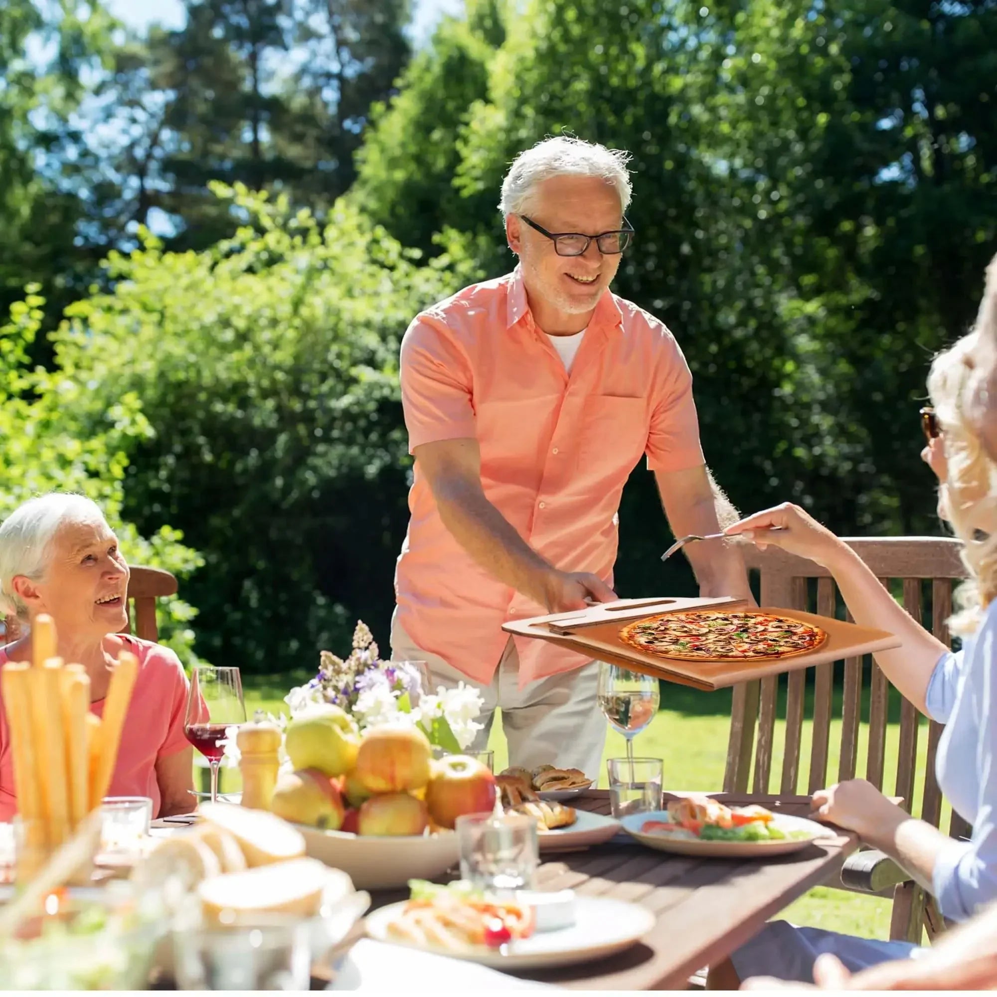 Globetrek° PizzaPeel: Høy Kvalitet Non-Stick Pizza Slide Peel Kjøkken Verktøy