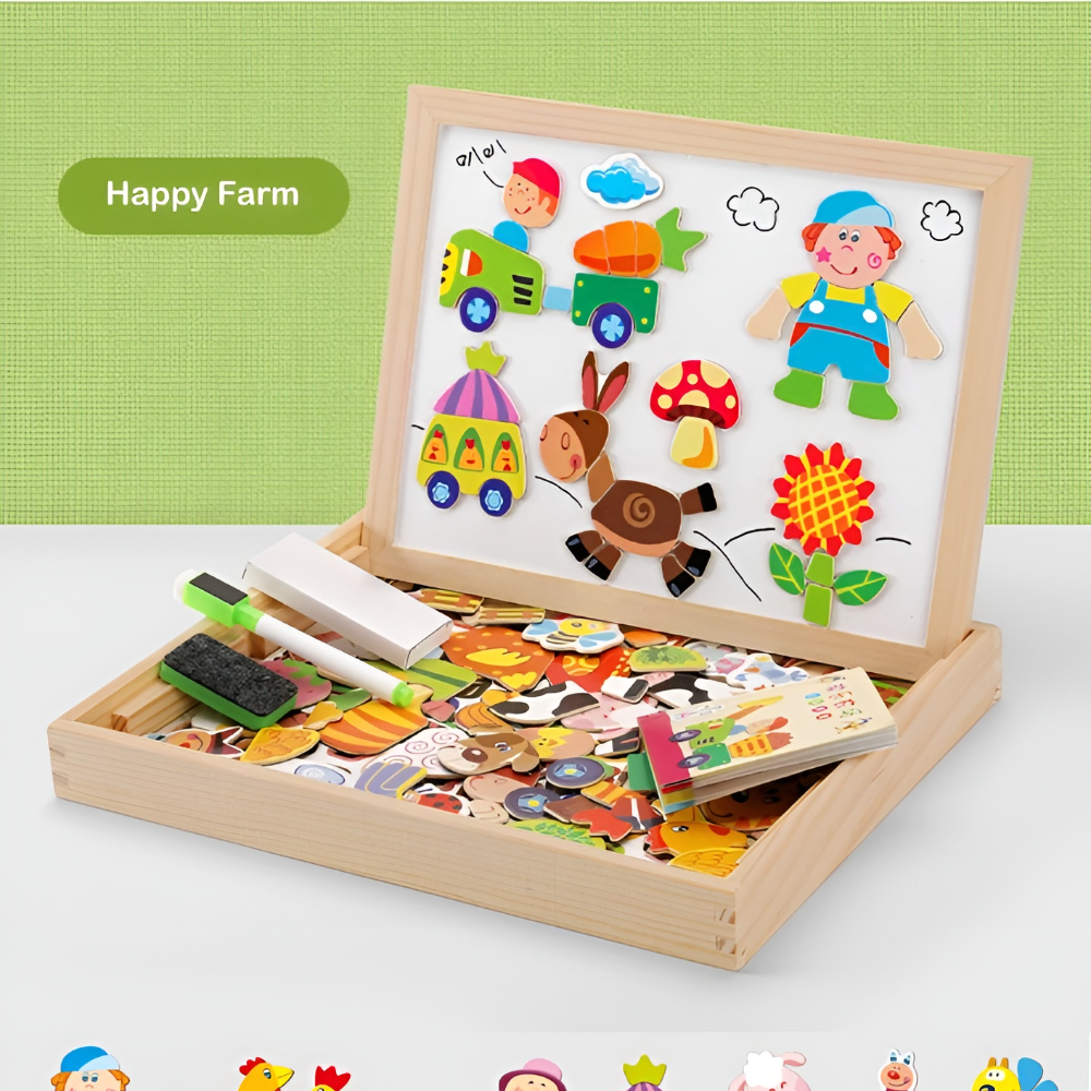 Kletshuts™ SketchBoard: Moro Interaktiv Barn Magnetisk Skisse Styret