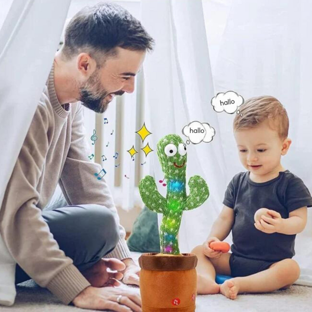 Kletshuts™ DancingCactus: Moro Og Interaktiv Dans Kaktus For Barn