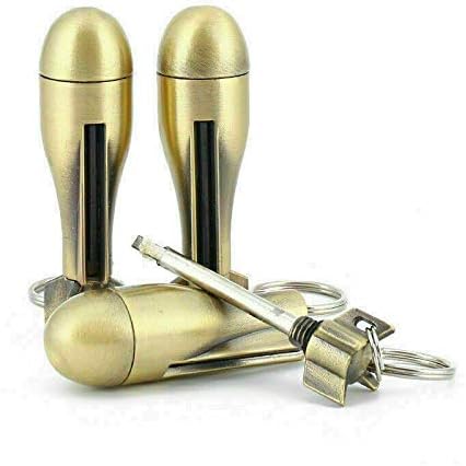 LighterKeychain 1+1 GRATIS: Premium Kvalitet Lighter Nøkkelring Fire Starter