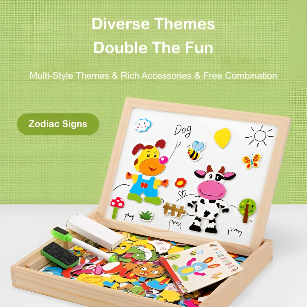 Kletshuts™ SketchBoard: Moro Interaktiv Barn Magnetisk Skisse Styret