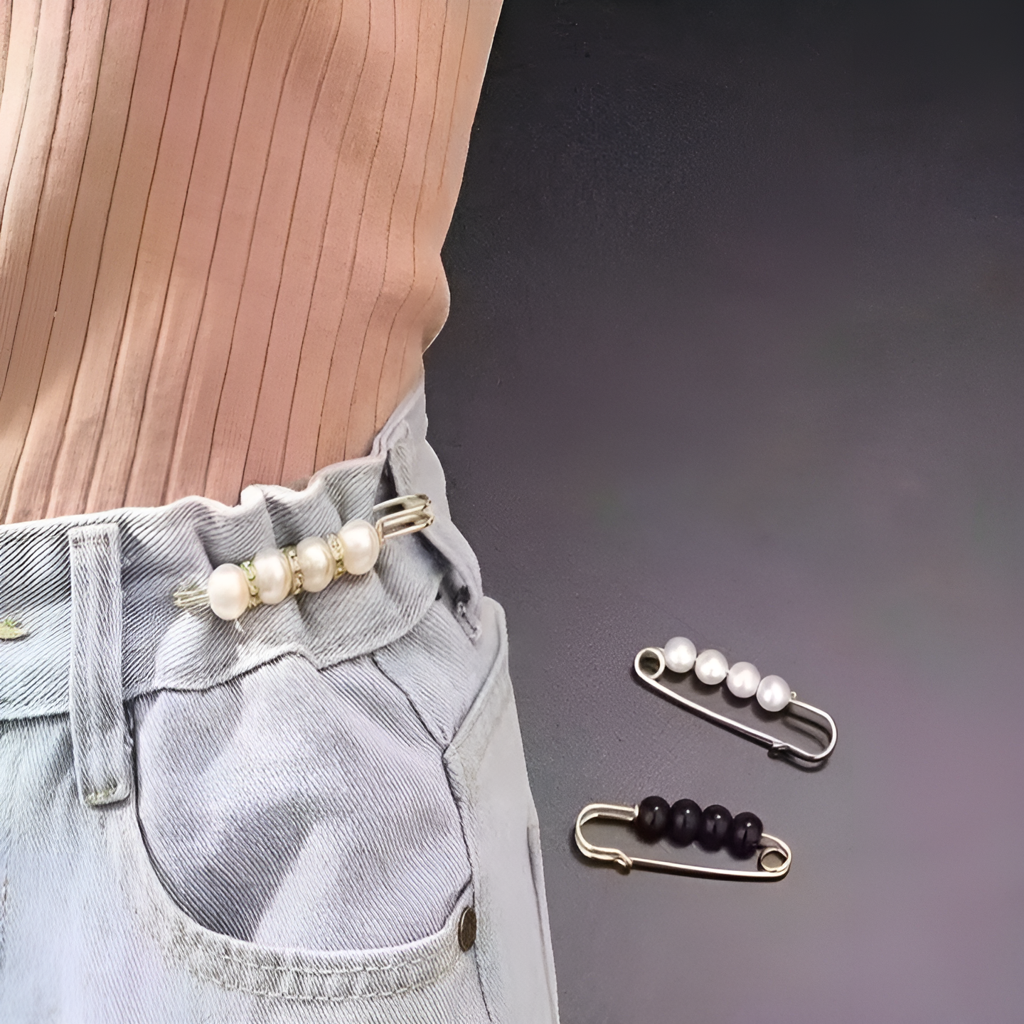 Jewelance™ BroochPin 1+1 GRATIS: Elegant Stilig Perle Sikkerhet Pin Brosjer Sett