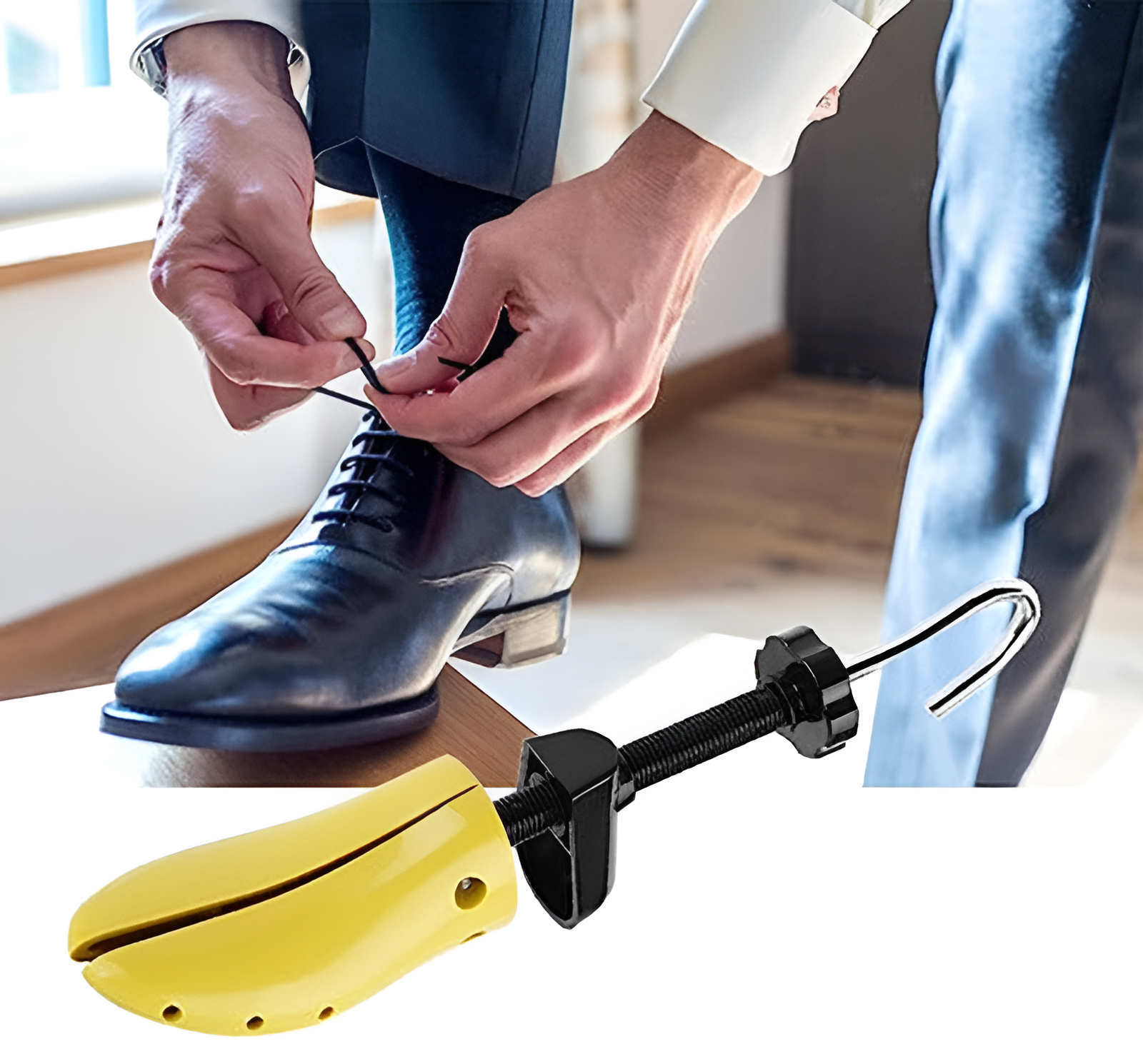 Happy™ ShoeSpacer 1+1 GRATIS: Komfortabel Justerbar Sko Avstandsstykke