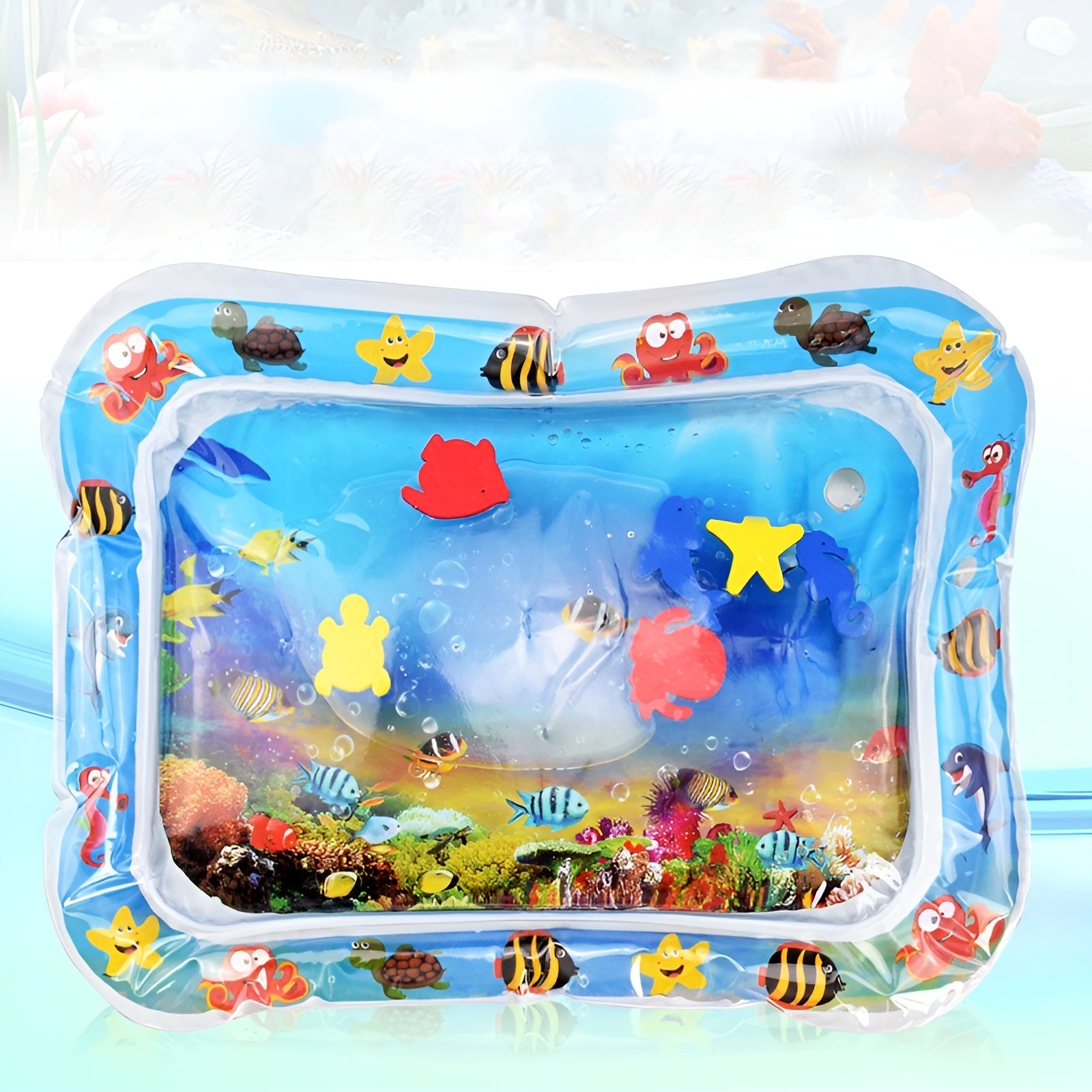 Kletshuts™ BabyMat: Oppblåsbar Vann Baby Leke Matte