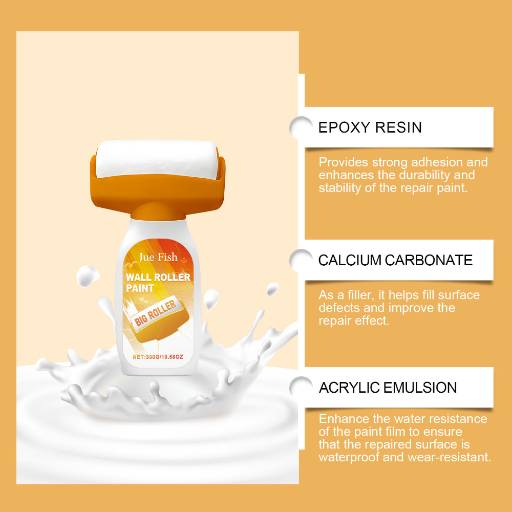 Globetrek° RollerPaint: Enkel Påføring Vegg Rulle Maling For Jevn Dekning