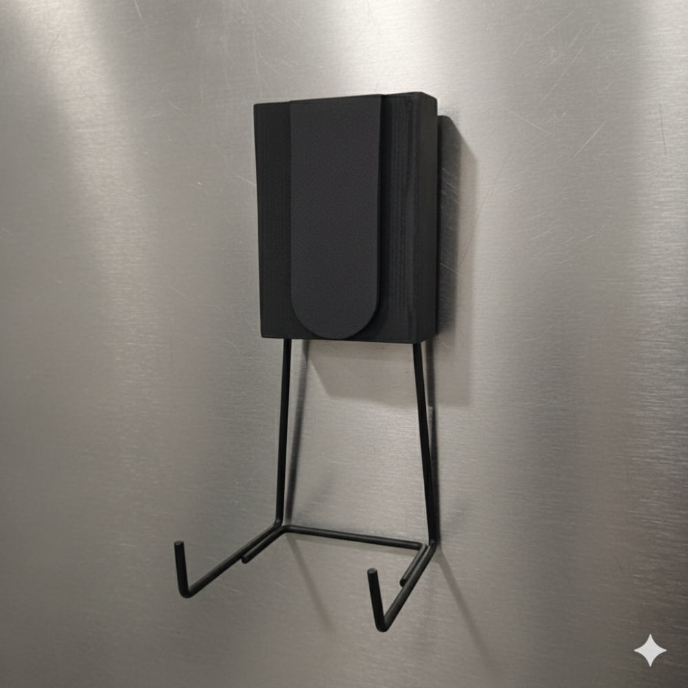 GlideHold® MagnetHook: Allsidig Tung Plikt Vegg Magnet Krok Holder