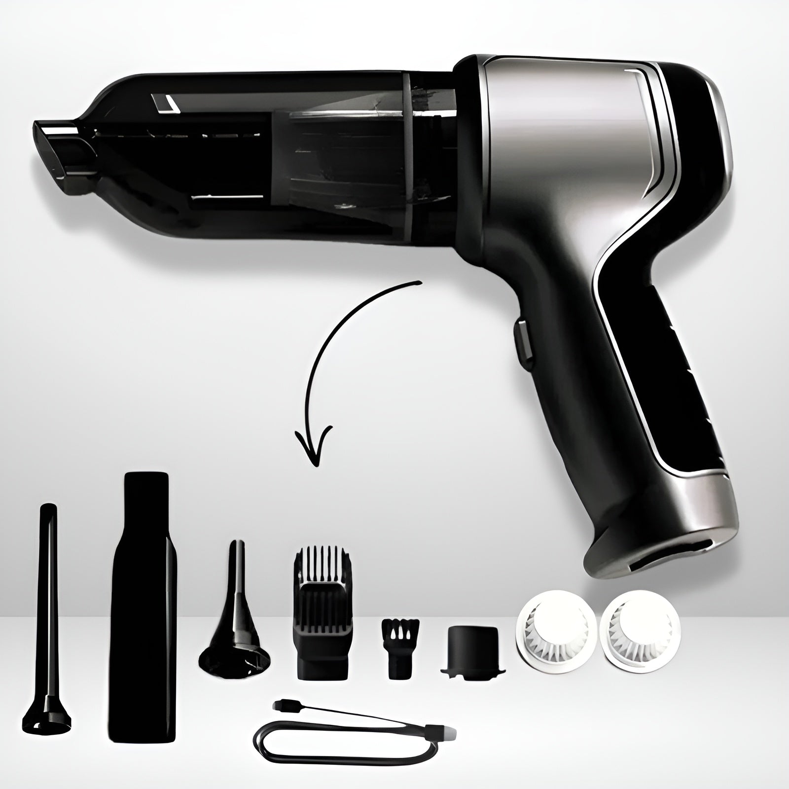 Cleaner Pro° VacuumCleaner: Bærbar Luft Blåser Og Støvsuger Rengjøringsapparat