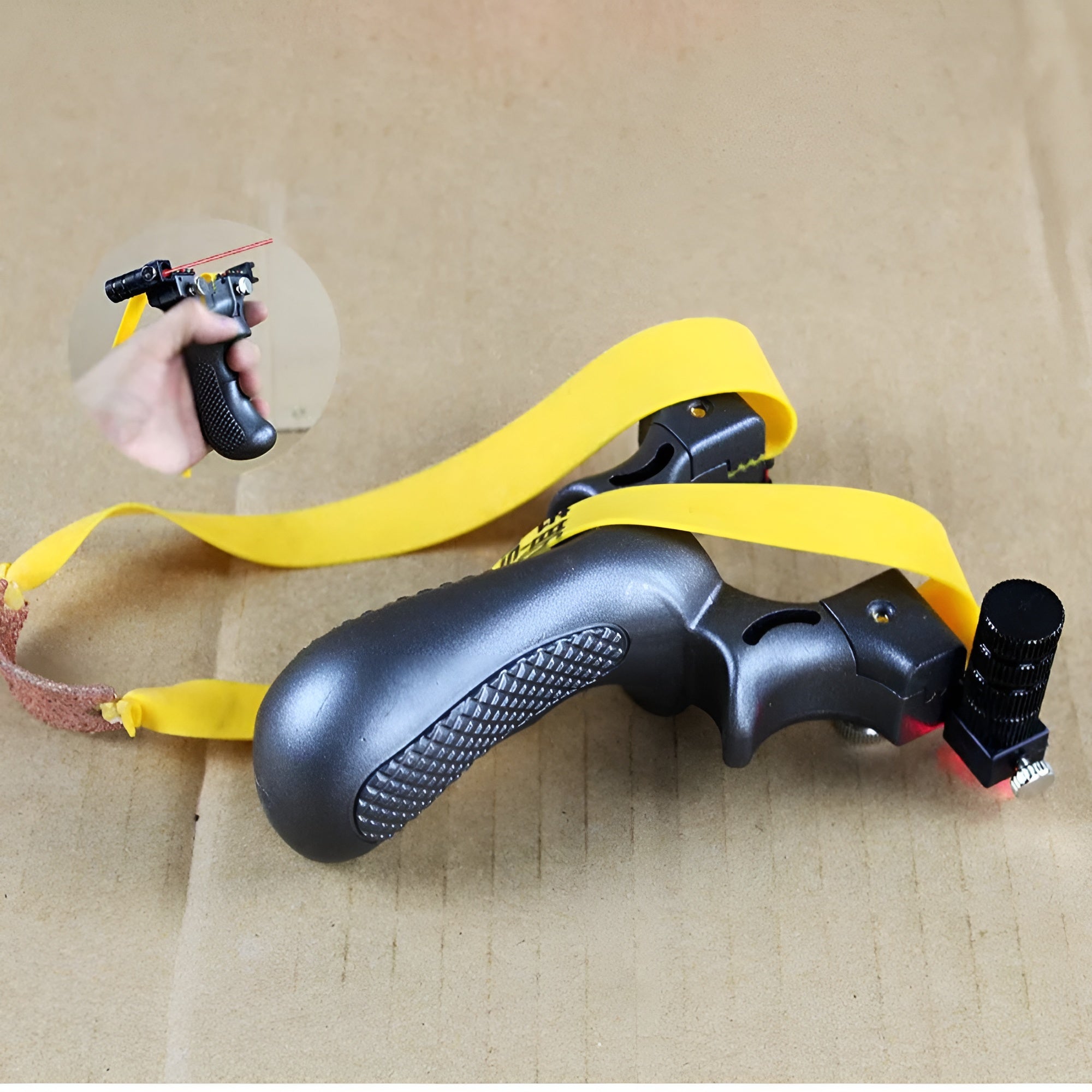 PrecisionSlingshot: Høy Ytelse Laser Profesjonell Presisjon Slingshot