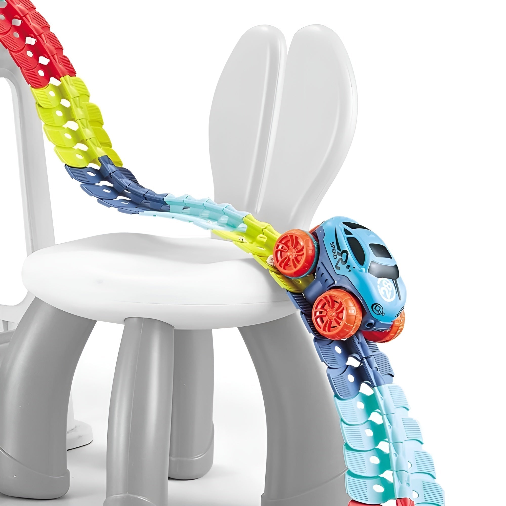 Kletshuts™ RaceTrack: Lærerikt Morsomt Kreativt Fleksibelt Rase Bil Bane