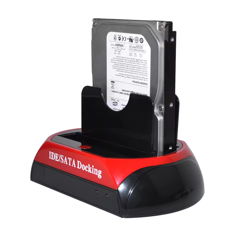 DataDock - Multifunksjonell Harddisk Kortleser Dock