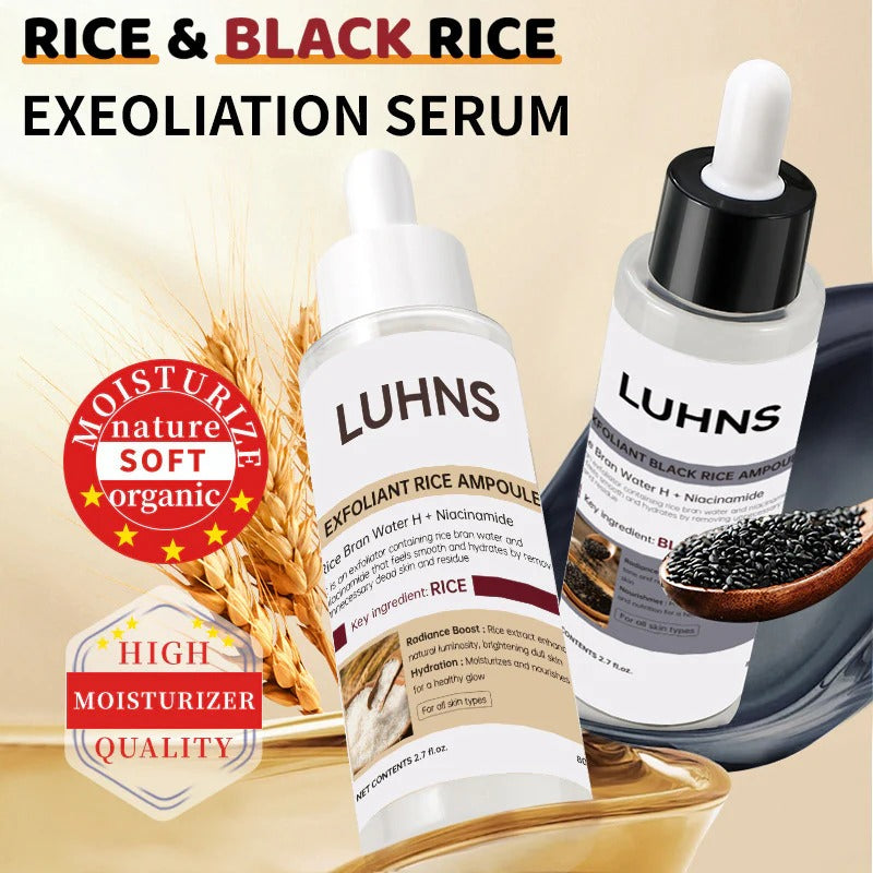 ExfoliatingSerum 1+1 GRATIS: Enkel Å Bruke Myk Eksfolierende Ampulle For Sensitiv Hud