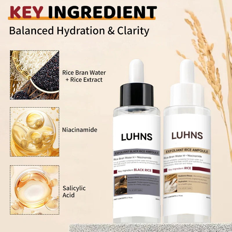 ExfoliatingSerum 1+1 GRATIS: Enkel Å Bruke Myk Eksfolierende Ampulle For Sensitiv Hud