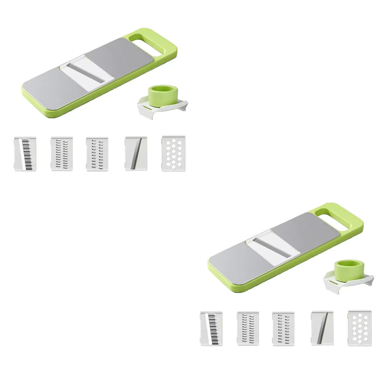 Globetrek° VeggieCutter: 5-In-1 Sikker Kjøkken Skjæremaskin Grønnsak Kutter Sett