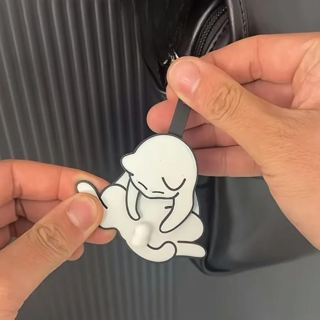 CatKeychain 1+1 GRATIS: Morsom Leken Unik Katt Nøkkelring Tilbehør