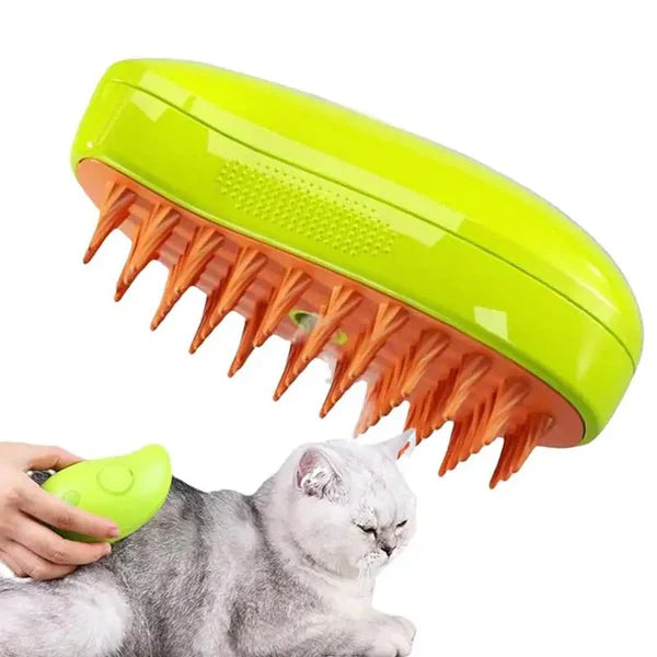 DogCatFri™ SteamBrush: Steam Kjæledyr Grooming Børste