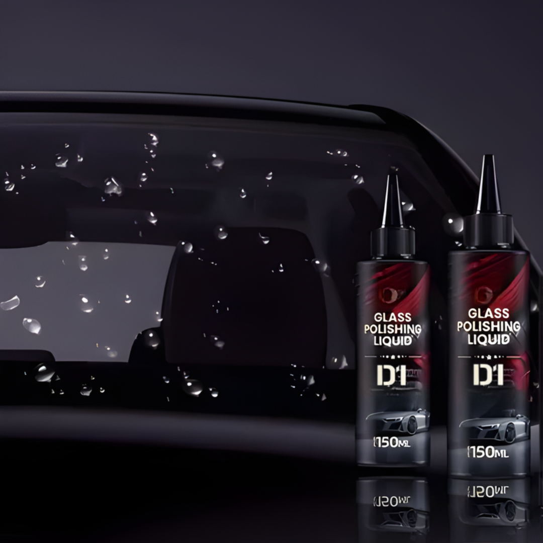 Cleaner Pro° GlassPolisher 1+1 GRATIS: Bil Glass Rengjøringsmiddel Og Polerings Flytende
