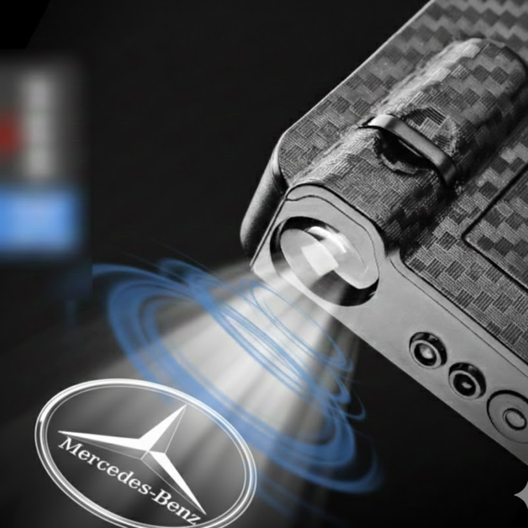 Ledsen™ WelcomeLight 1+1 GRATIS: Smart Laser Velkommen Lys Bil Dør Tilbehør