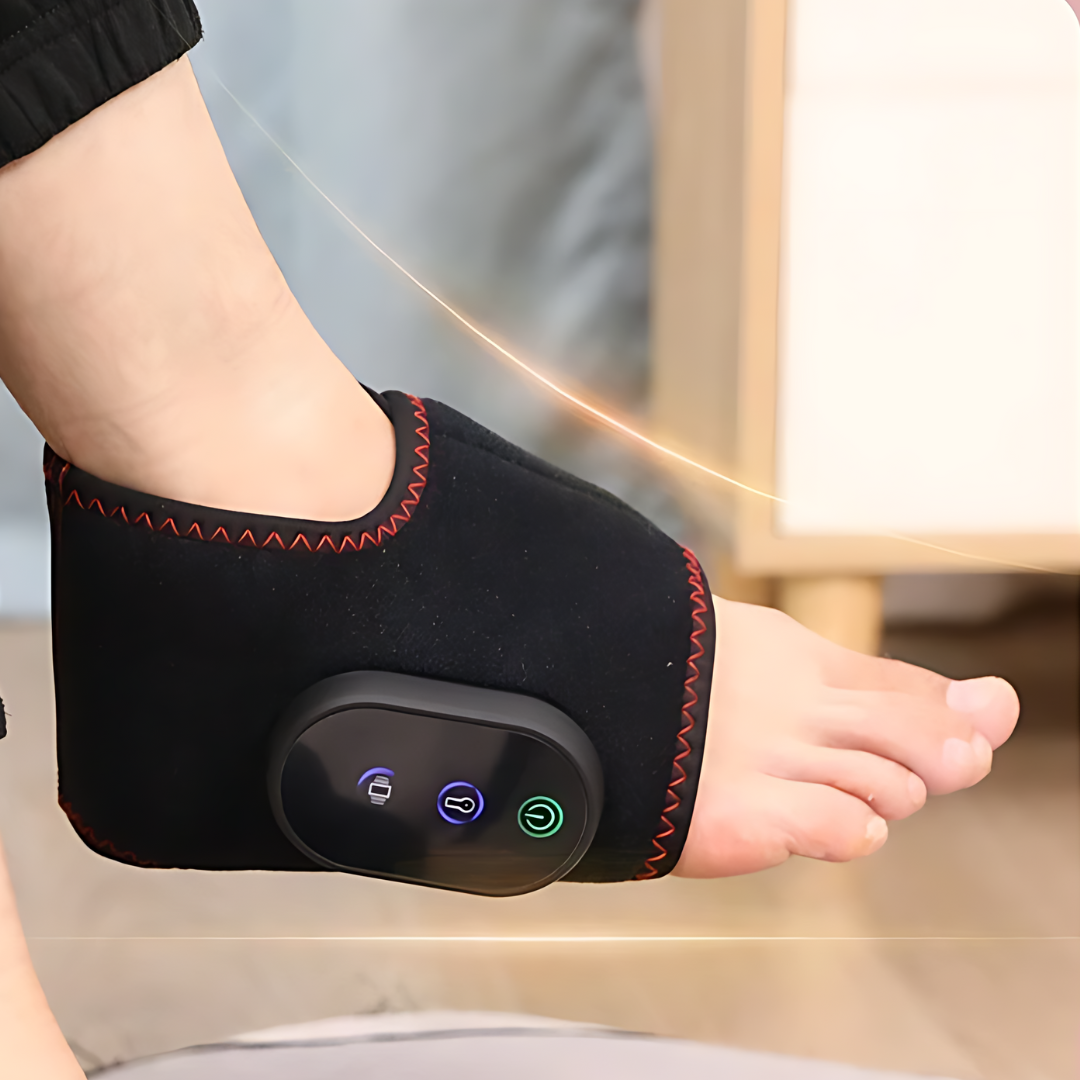 FootMassager: Oppladbar Trådløs Ankel Og Fotmassasjer
