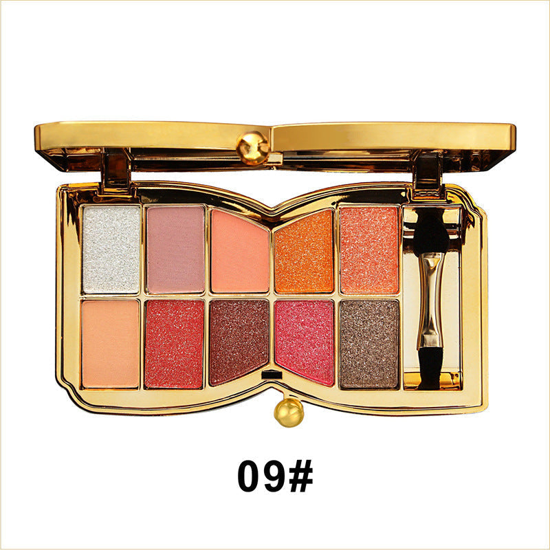 GlitterEyeshadow 1+1 GRATIS: Skinnende Glitternyanse Øyenskyggepalett