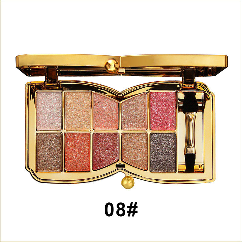 GlitterEyeshadow 1+1 GRATIS: Skinnende Glitternyanse Øyenskyggepalett