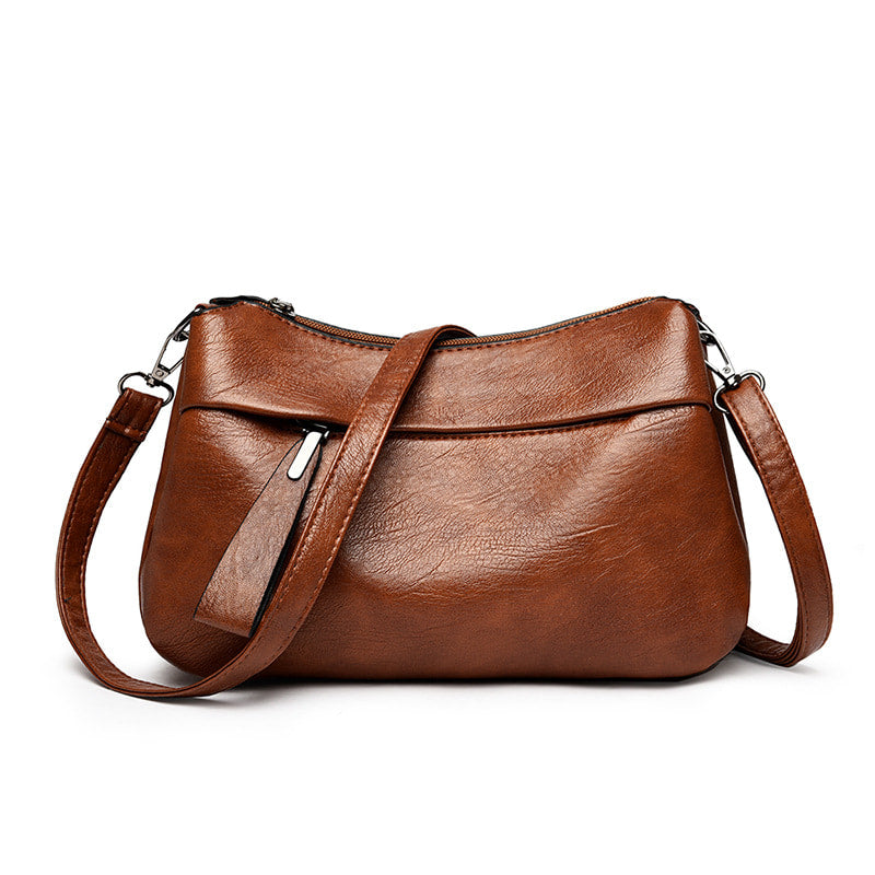 Icone™ CasualBag: Elegant, Uformell Og Romslig Crossbody- Og Skulderveske