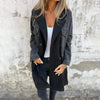 Icone™ LongCoat: Midtlang Trenchcoat Med Stilig Krage Og Lommer
