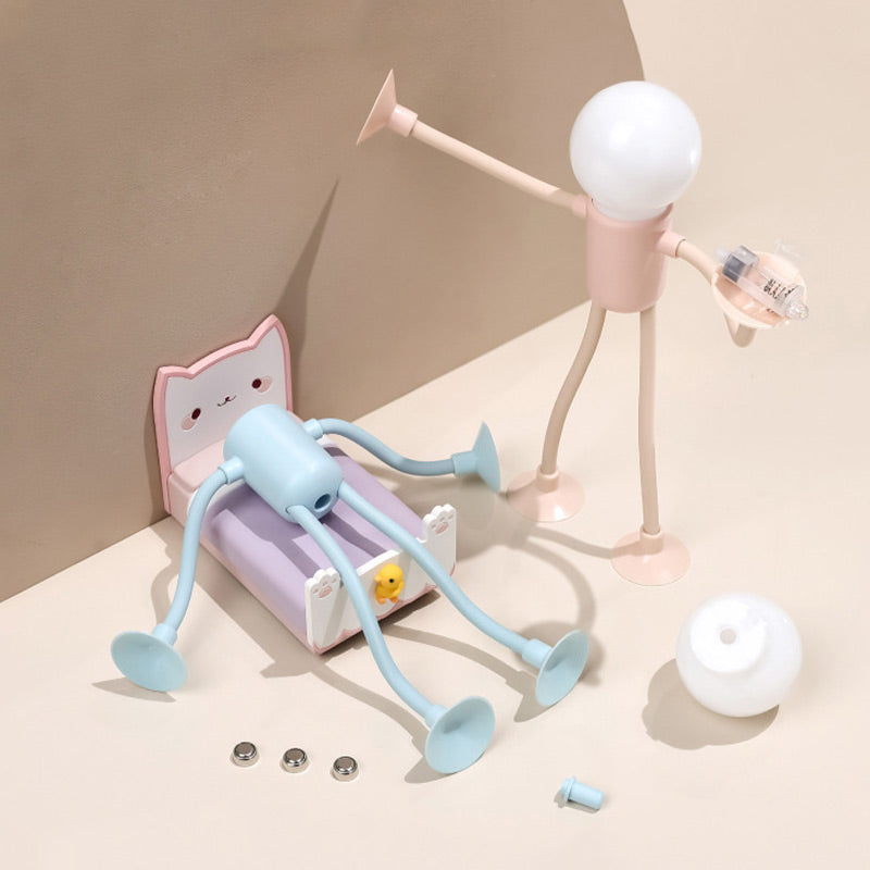 Ledsen™ FigureLamp 1+1 GRATIS: Myk Lys Fleksibel Figur Nattlampe