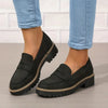 Happy™ WomenShoes: Tykk Såle Loafers Før Kvinner