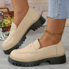 Happy™ WomenShoes: Tykk Såle Loafers Før Kvinner