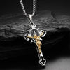 Jewelance™ CrossProtection 1+1 GRATIS: Åndelig Beskyttelse Kors Anheng Halskjede Med Gaveeske