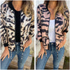 Icone™ ZebraJacket: Elegant Og Stilig Zebramønster Jakke