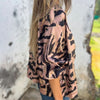Icone™ ZebraJacket: Elegant Og Stilig Zebramønster Jakke