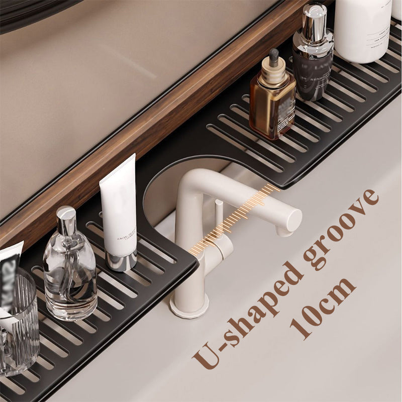 GlideHold® BathroomRack™: Moderne Sugekraftig Baderomsstativ Med U-Rille Design
