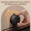 GlideHold® BathroomRack™: Moderne Sugekraftig Baderomsstativ Med U-Rille Design