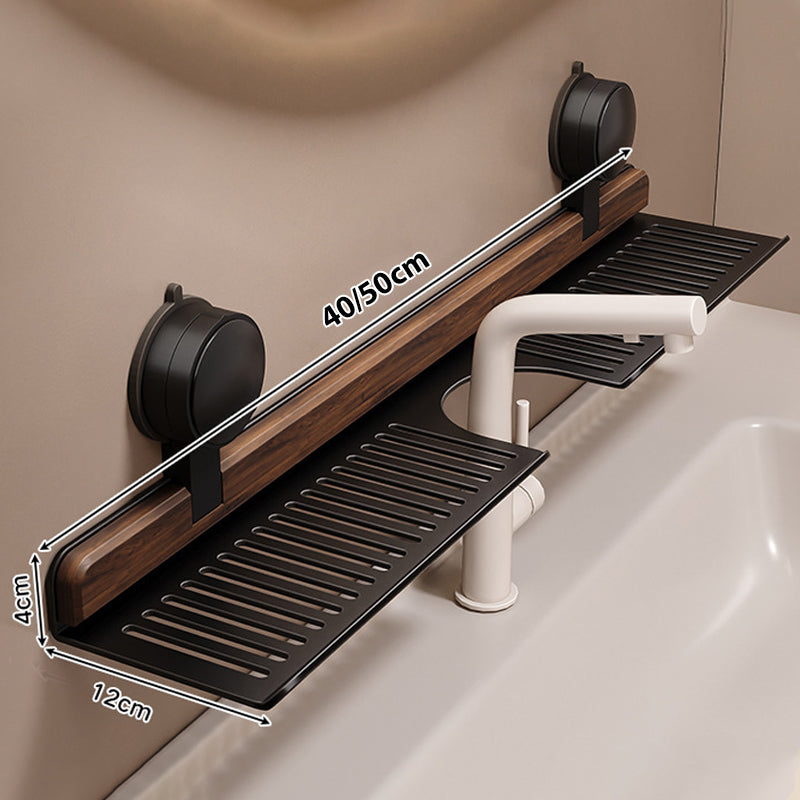 GlideHold® BathroomRack™: Moderne Sugekraftig Baderomsstativ Med U-Rille Design