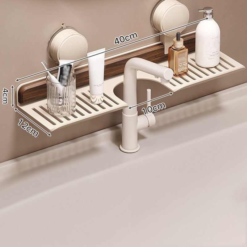 GlideHold® BathroomRack™: Moderne Sugekraftig Baderomsstativ Med U-Rille Design
