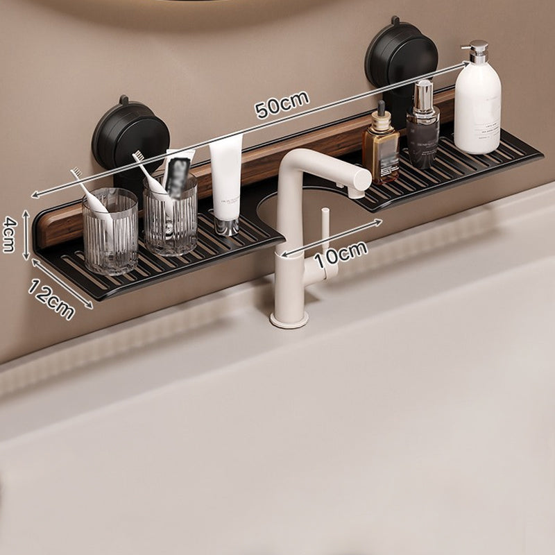 GlideHold® BathroomRack™: Moderne Sugekraftig Baderomsstativ Med U-Rille Design