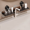 GlideHold® BathroomRack™: Moderne Sugekraftig Baderomsstativ Med U-Rille Design