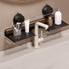 GlideHold® BathroomRack™: Moderne Sugekraftig Baderomsstativ Med U-Rille Design