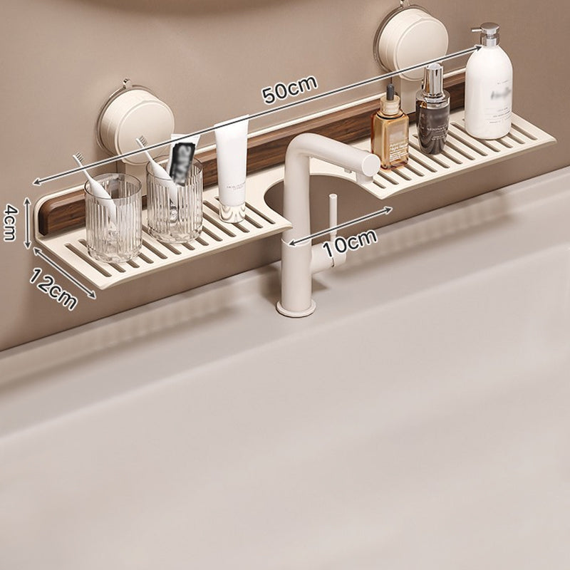 GlideHold® BathroomRack™: Moderne Sugekraftig Baderomsstativ Med U-Rille Design