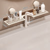 GlideHold® BathroomRack™: Moderne Sugekraftig Baderomsstativ Med U-Rille Design